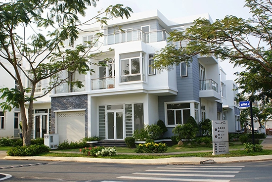 Một góc phố Villa Park Q9