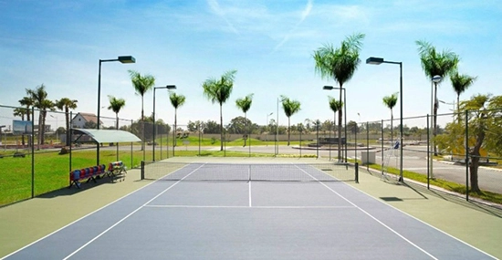 Sân Tennis trong Villa Park