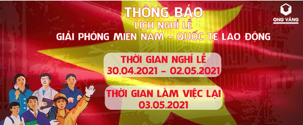 Lịch nghỉ lễ Giải Phóng Miền Nam 30/04 - Quốc Tế Lao Động 01/05 (2021)