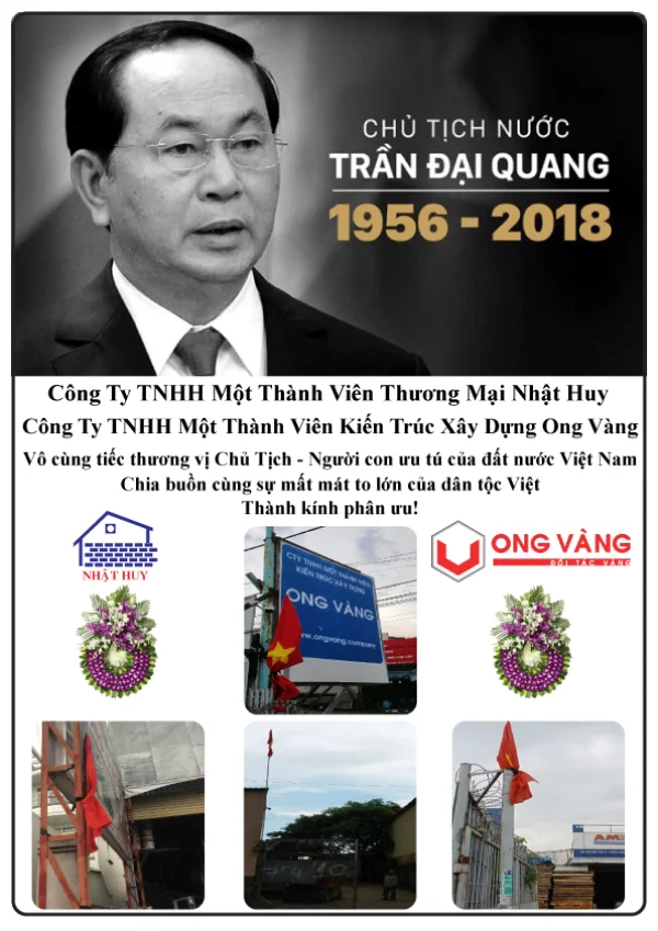 Tiễn đưa Chủ Tịch Nước Trần Đại Quang