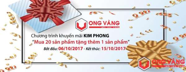 Chương trình khuyến mãi gạch Kim Phong "Mua 20 sản phẩm tặng thêm 1 sản phẩm"