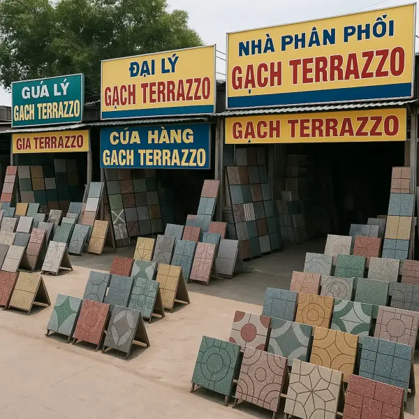Gạch Terrazzo Và Những Ưu Điểm Vượt Trội Cho Công Trình Bền Đẹp