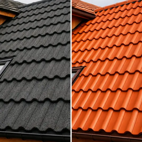 Ưu Và Nhược Điểm Của Ngói Thép Phủ Đá So Với Ngói Truyền Thống