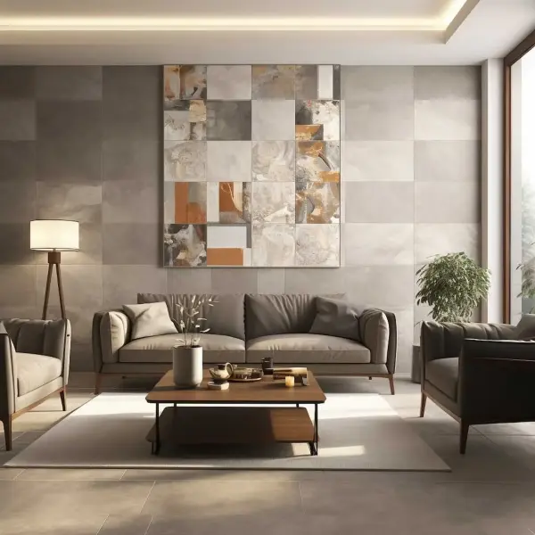 Những Mẫu Gạch Ốp Tường Đẹp, Dễ Phối Cho Phòng Khách