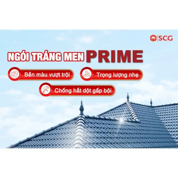 PRIME NGÓI VIỆT – NGÓI GỐM TRÁNG MEN CAO CẤP CHO MÁI NHÀ BỀN ĐẸP