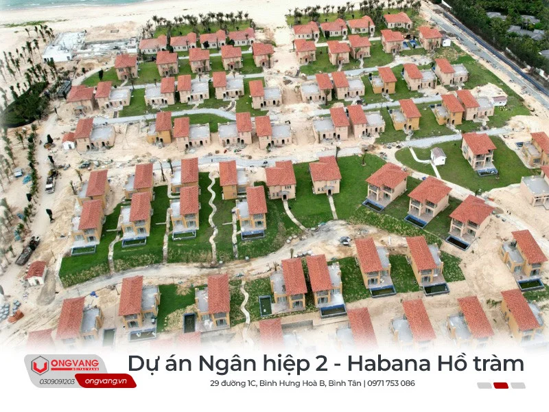 Dự án Habana Hồ Tràm sử dụng ngói địa trung hải