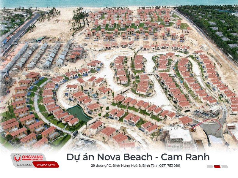 Dự án nova beach sử dụng ngói địa trung hải