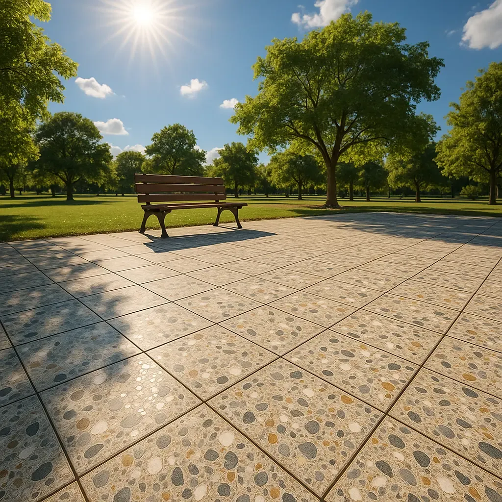 Gạch Terrazzo cách nhiệt