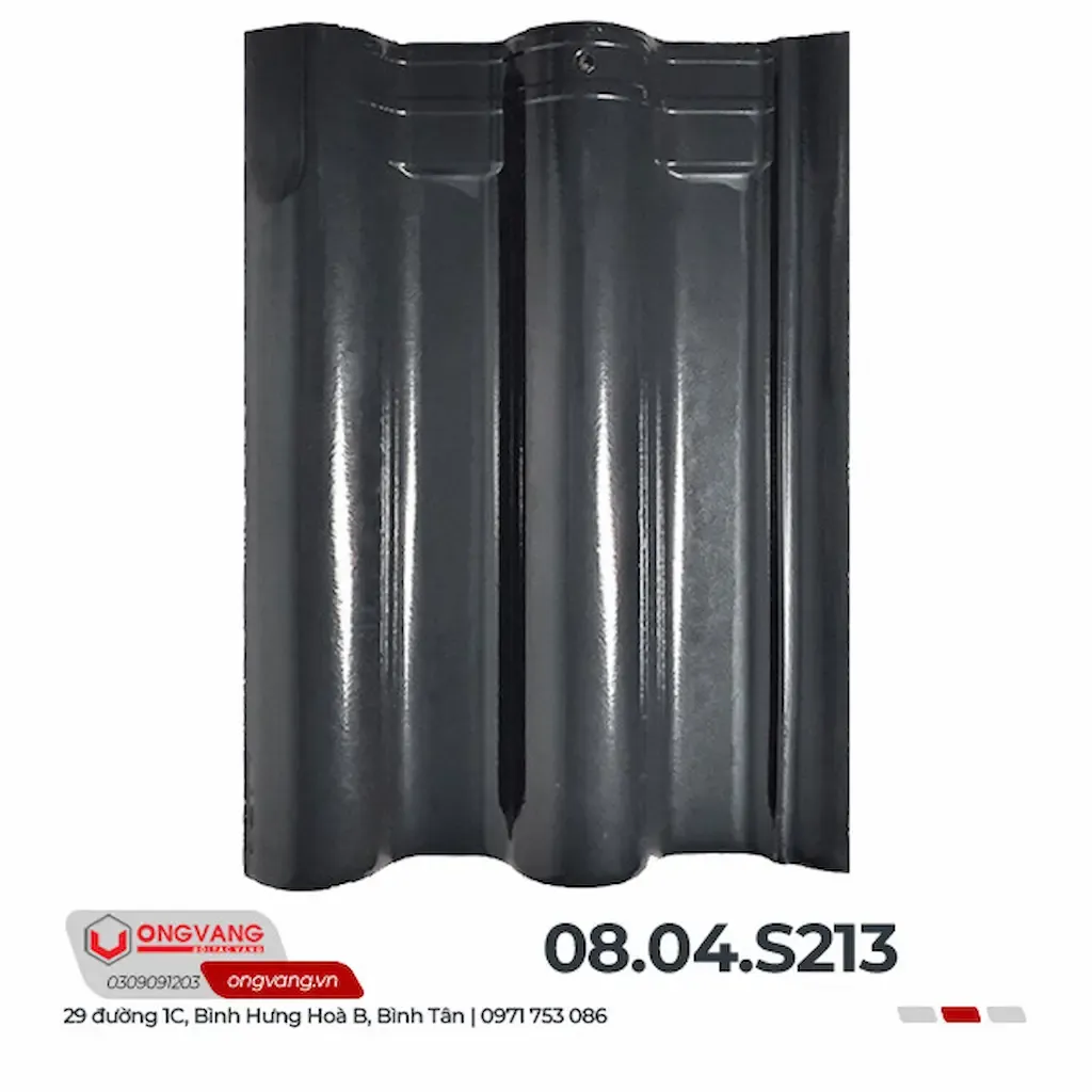 Ngói Wave S xám đen