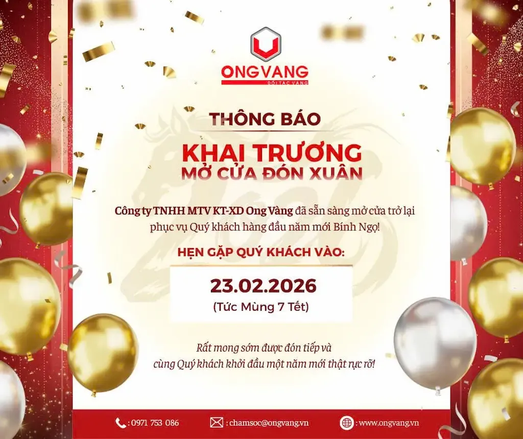 Ong Vàng khai xuân 2026