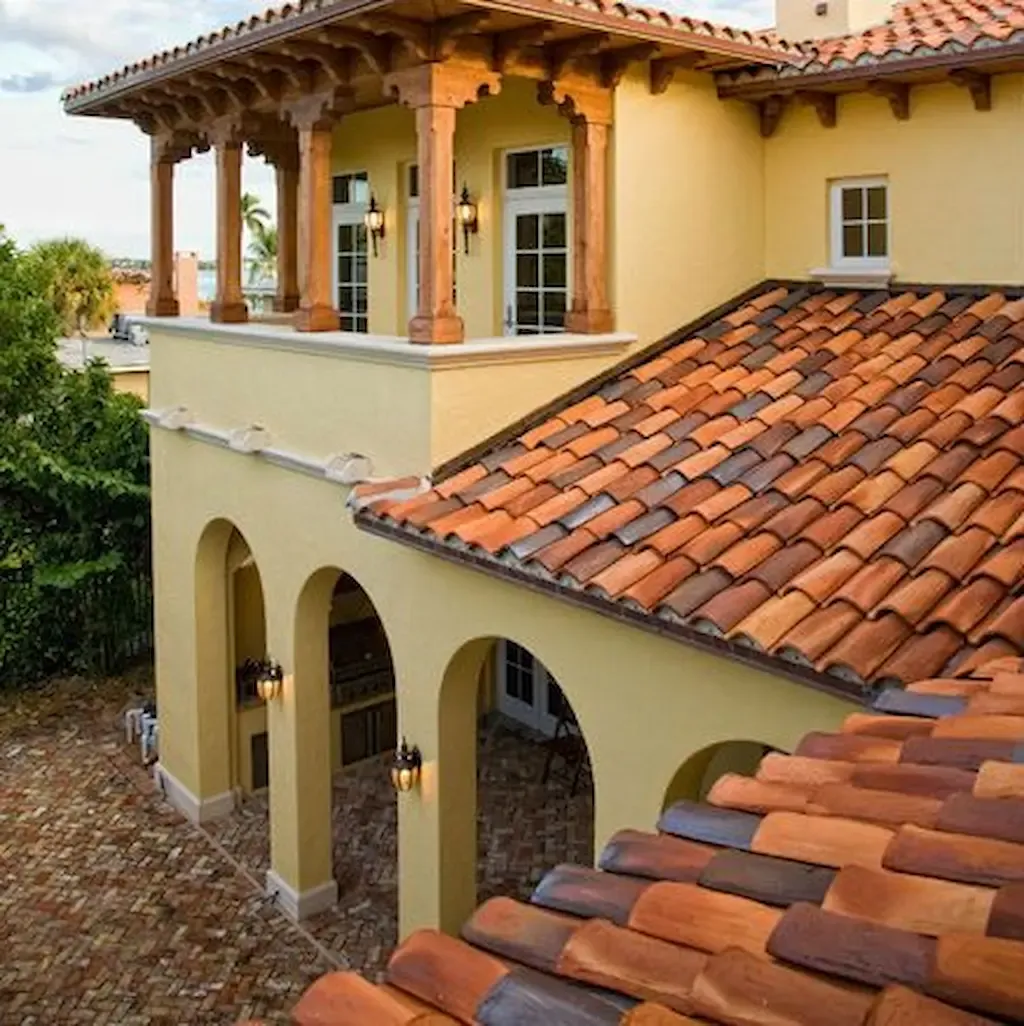 Ngói địa trung hải đất nung