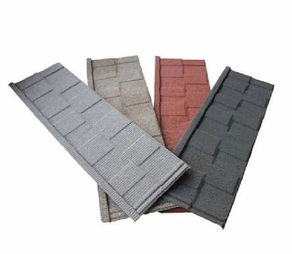 Ngói thép phủ đá đa dạng màu sắc