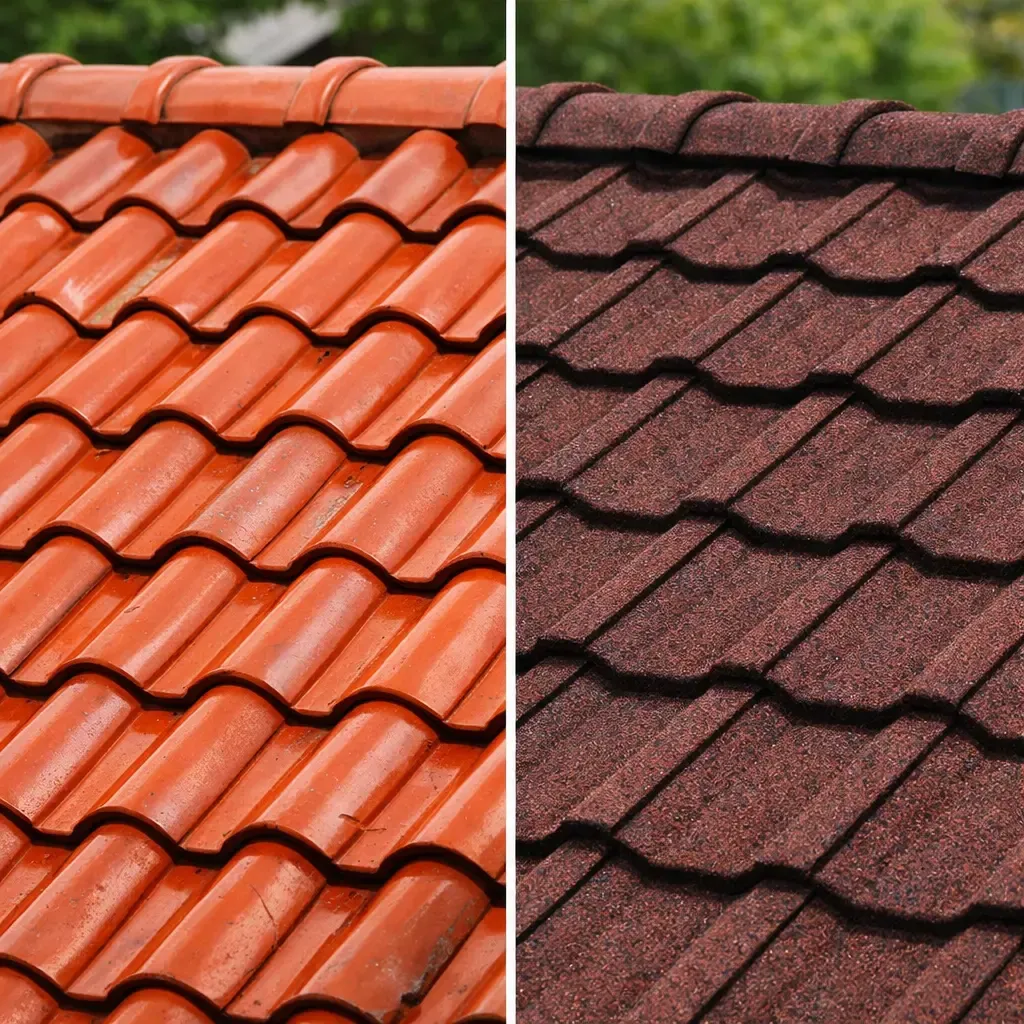 So sánh ngói thép phủ đá và ngói truyền thống