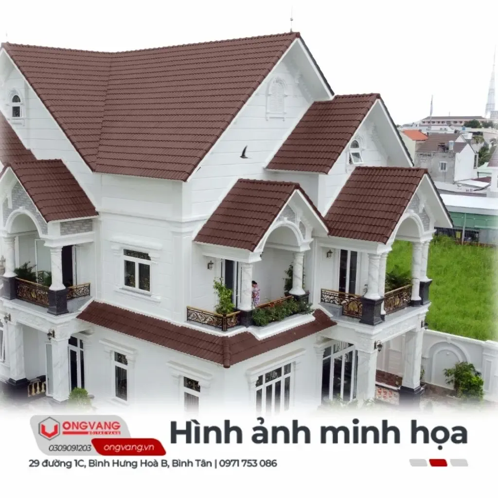 Hình minh họa ngói SCG