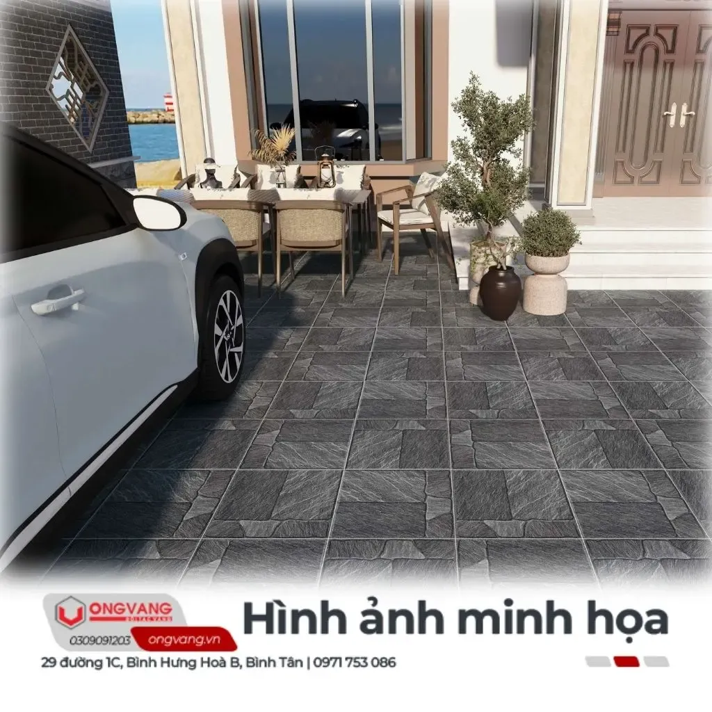 gạch ốp lát sân vườn
