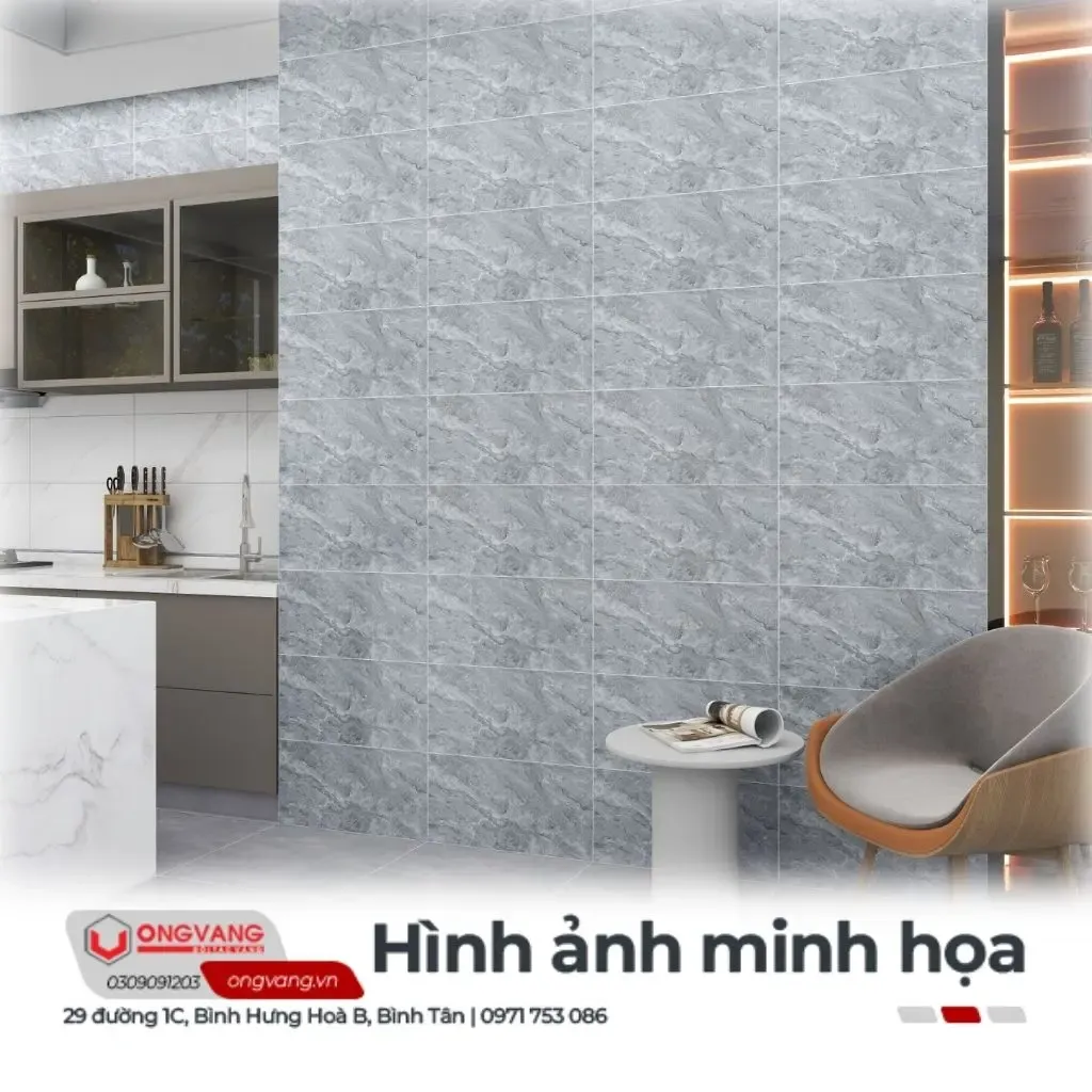 Gạch ốp tường vân đá