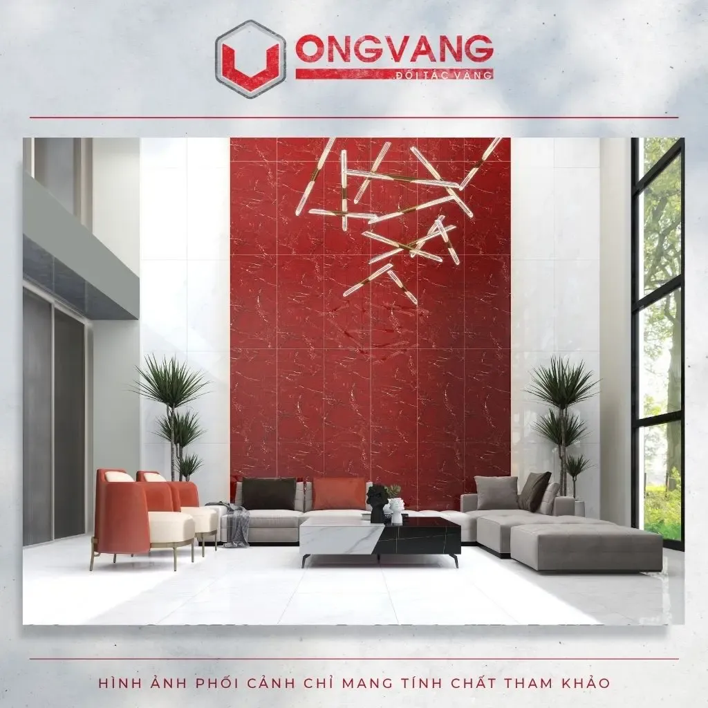 Gạch ốp tường vân đá