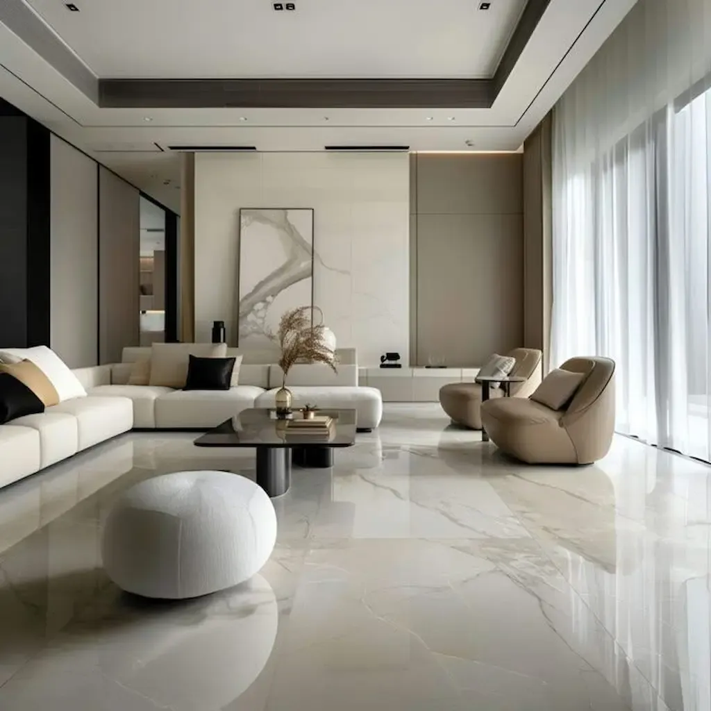 gạch ốp lát vân đá bóng