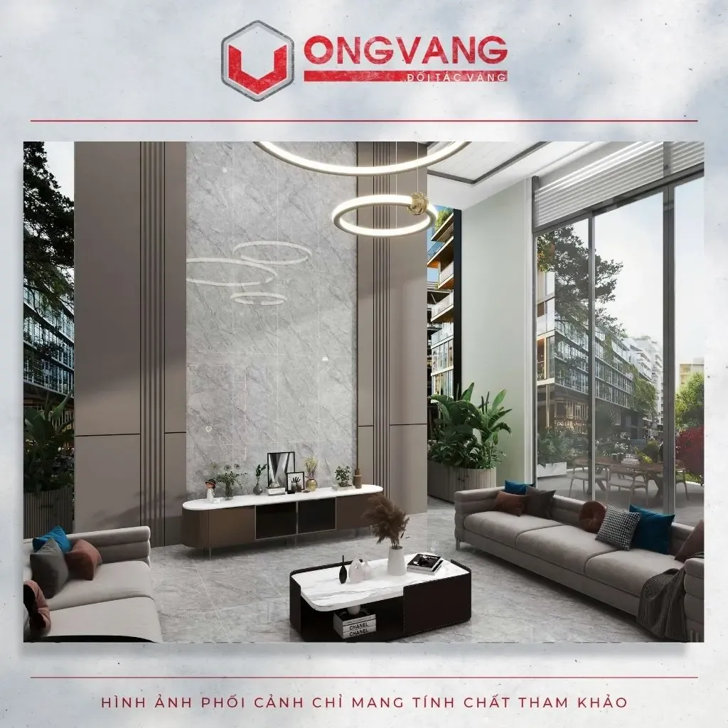 Gạch ốp tường 60x120 vân đá xám
