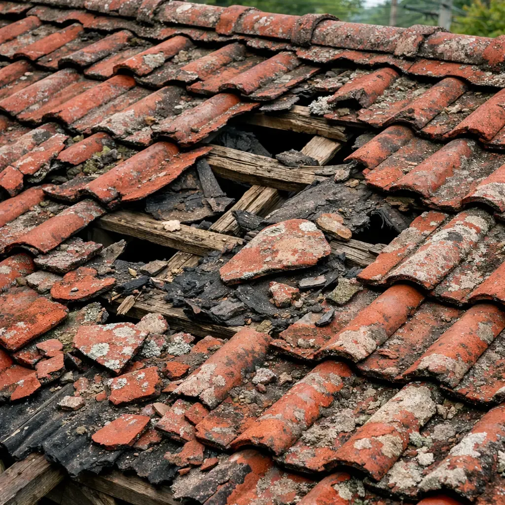 Ngói kém chất lượng