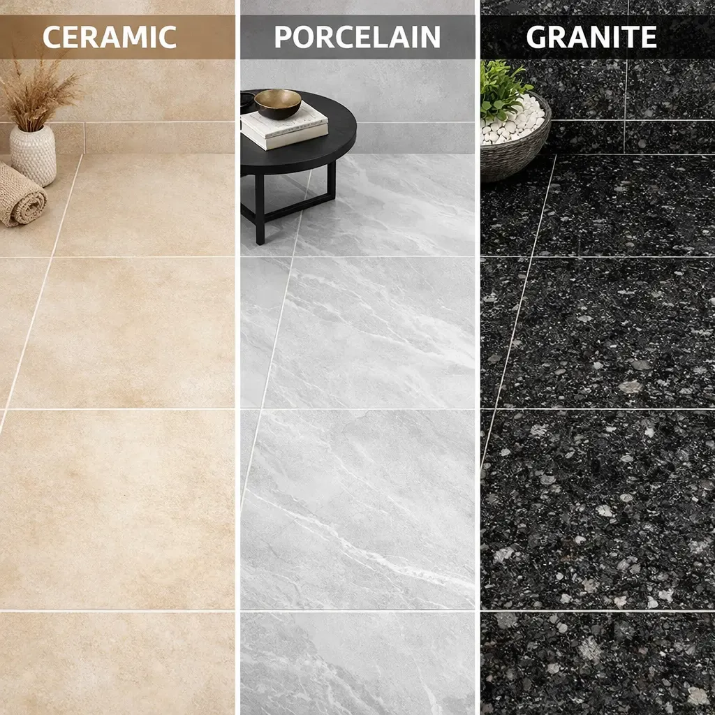 Gạch Ceramic, Porcelain và Granite