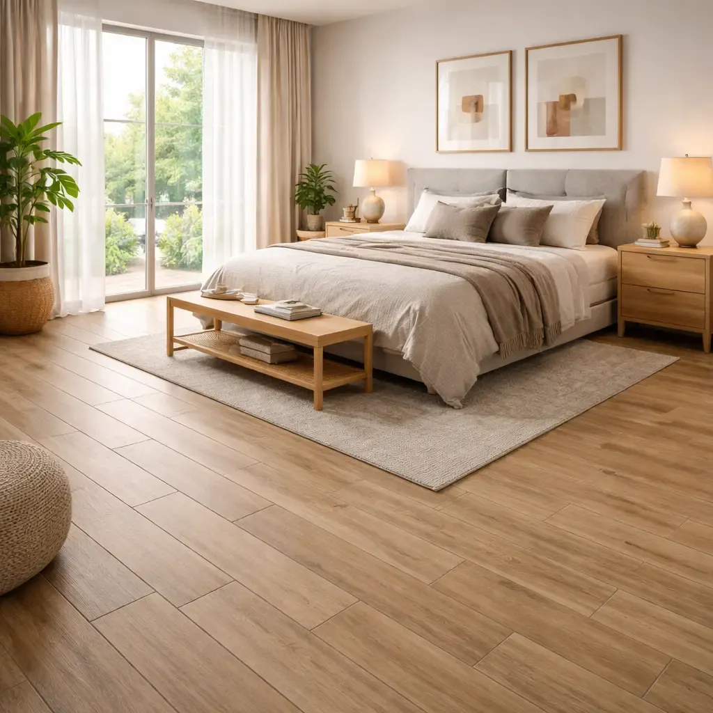 Gạch lát nền giả gỗ