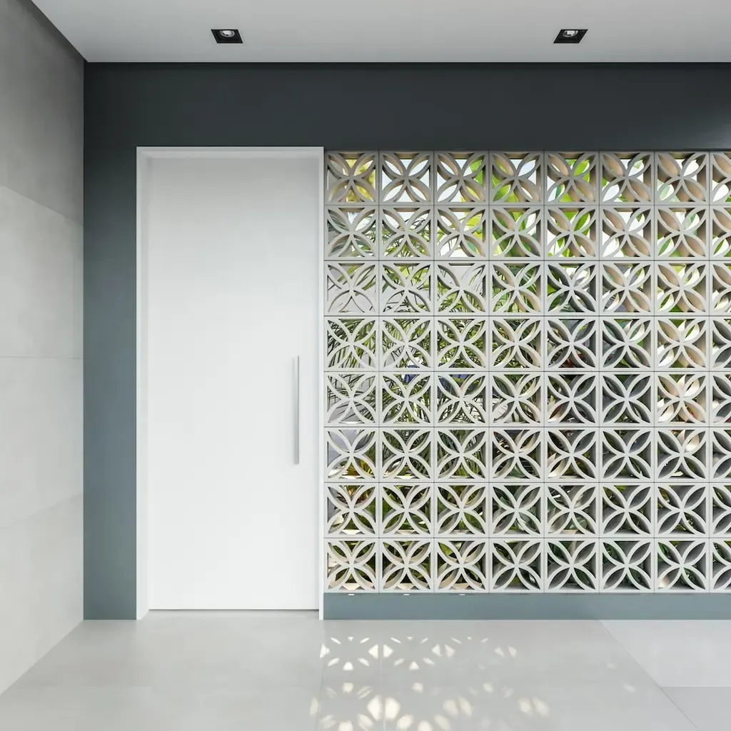 Gạch thông gió làm tường