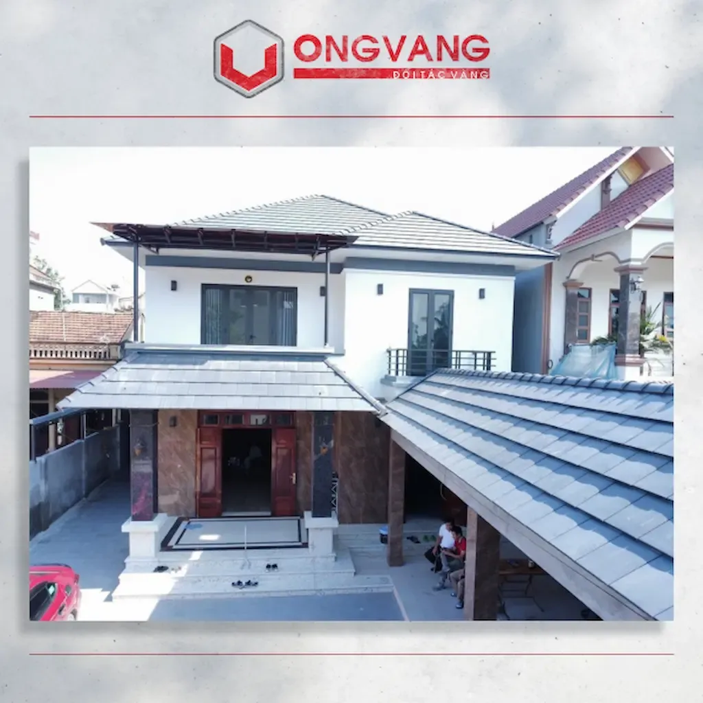 Mái nhà lợp ngói Planio