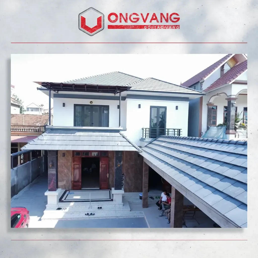 Ngói Planio lợp mái