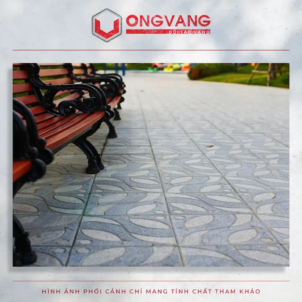 Gạch nghệ thuật ngoài trời con cá