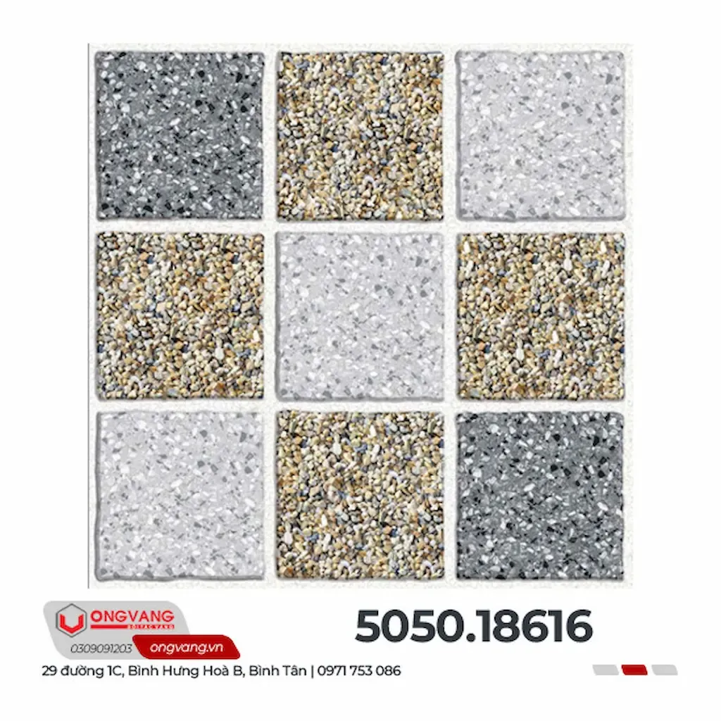 Gạch sân vườn Prime 3 màu