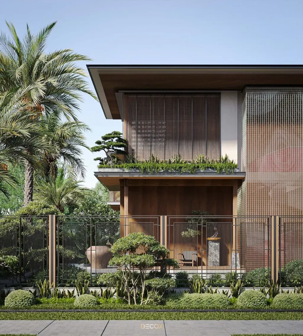 Thiết kế nhà ở kiểu Tropical style