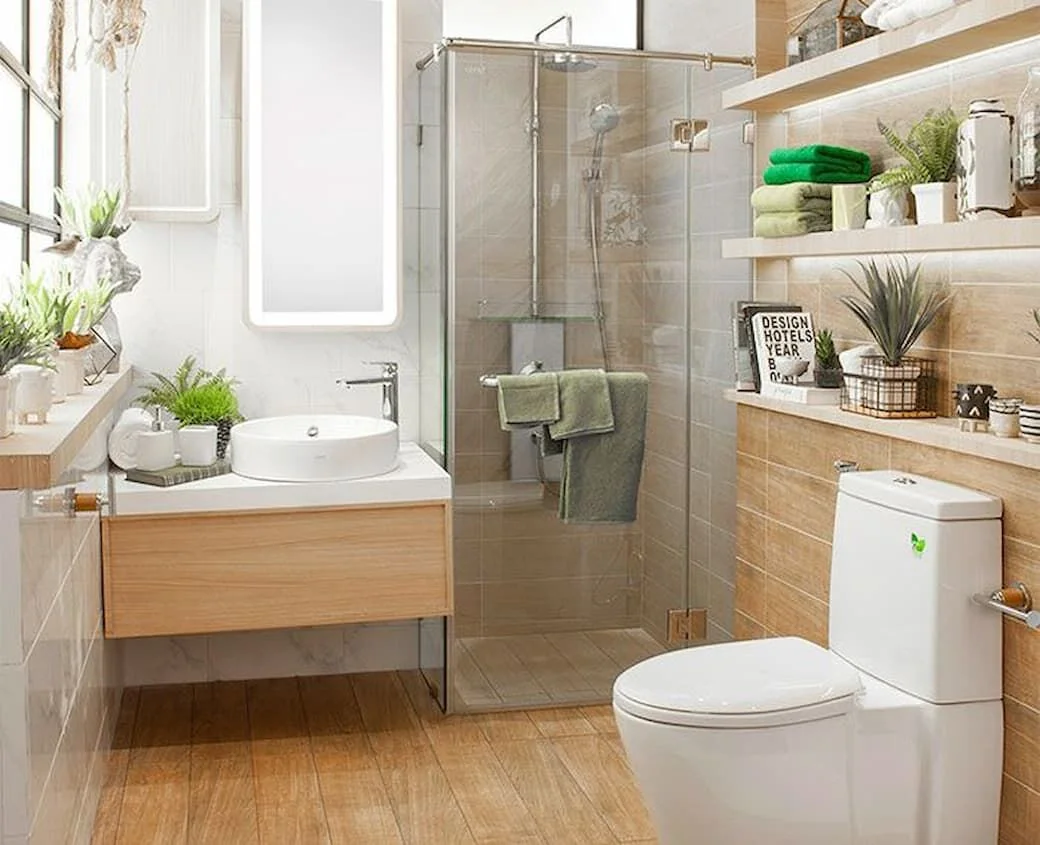 Hình ảnh các thiết bị trong nhà vệ sinh