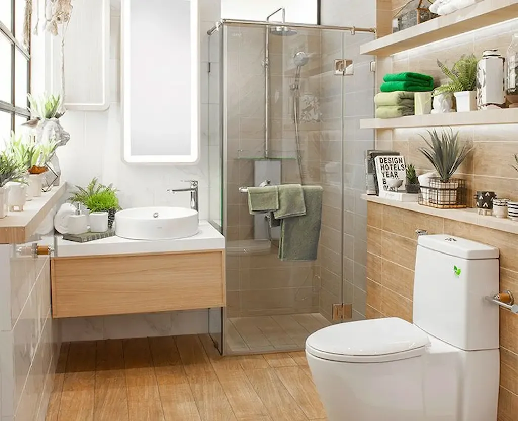 Hình ảnh các thiết bị trong nhà vệ sinh