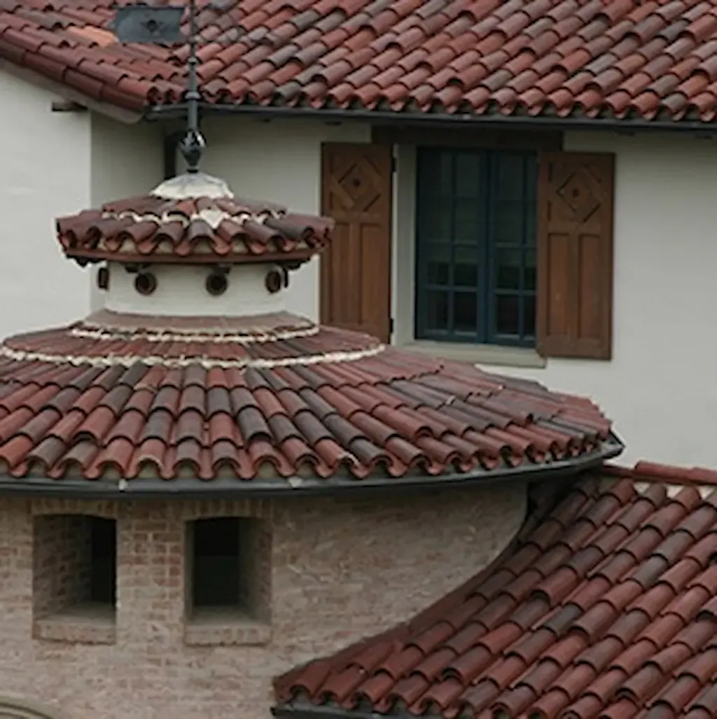 Ngói địa trung hải nhiều màu