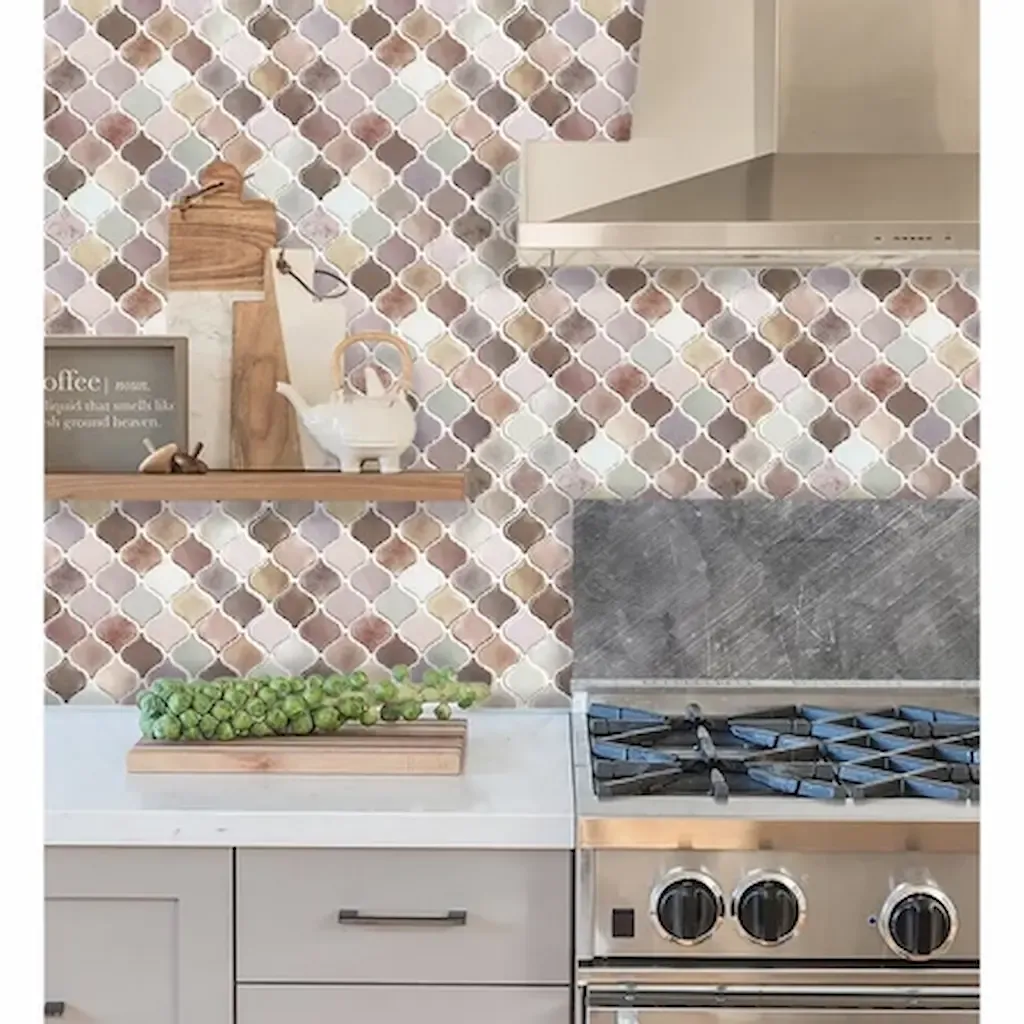 Gạch Mosaic ốp tường bếp