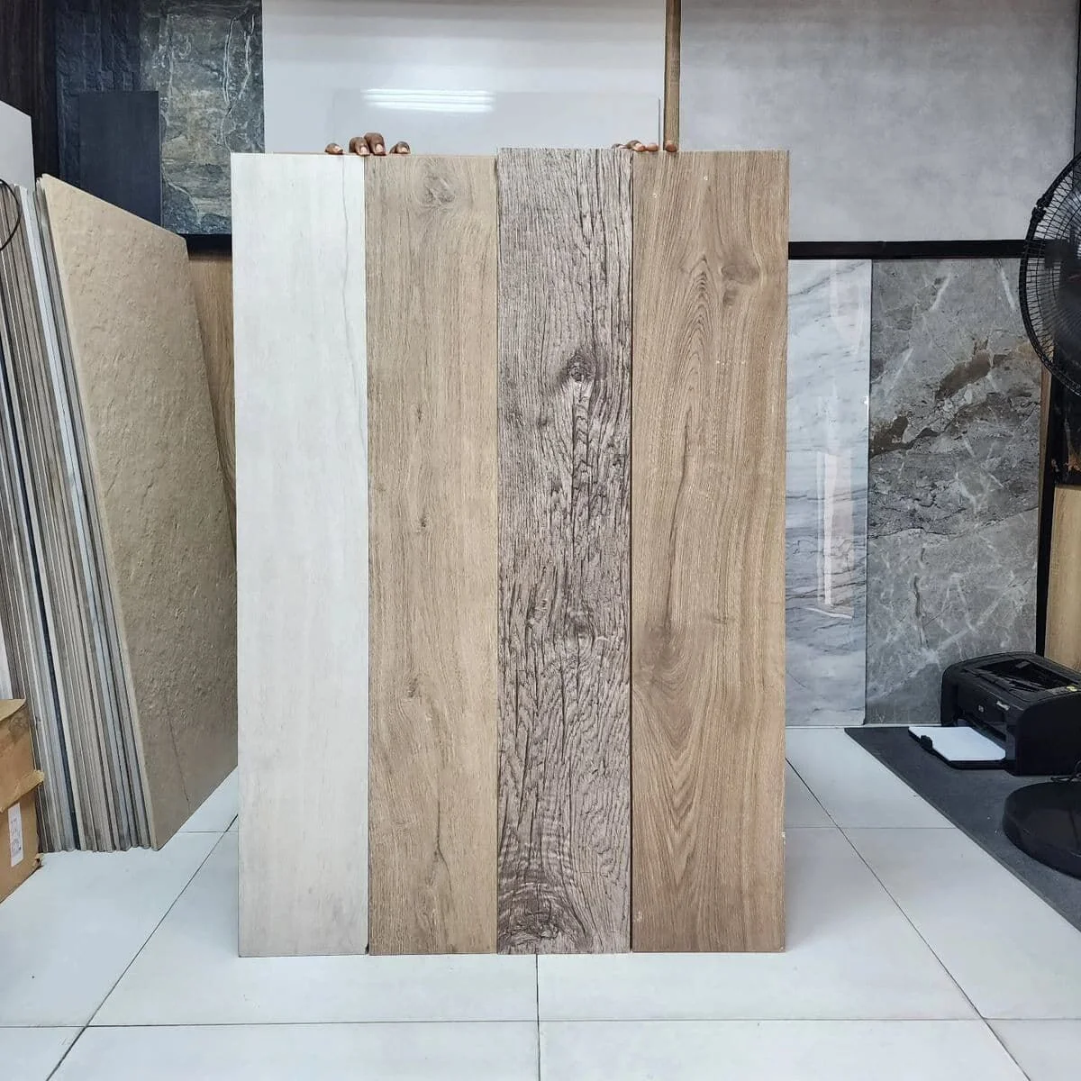 Các Mẫu gạch ốp lát giả gỗ