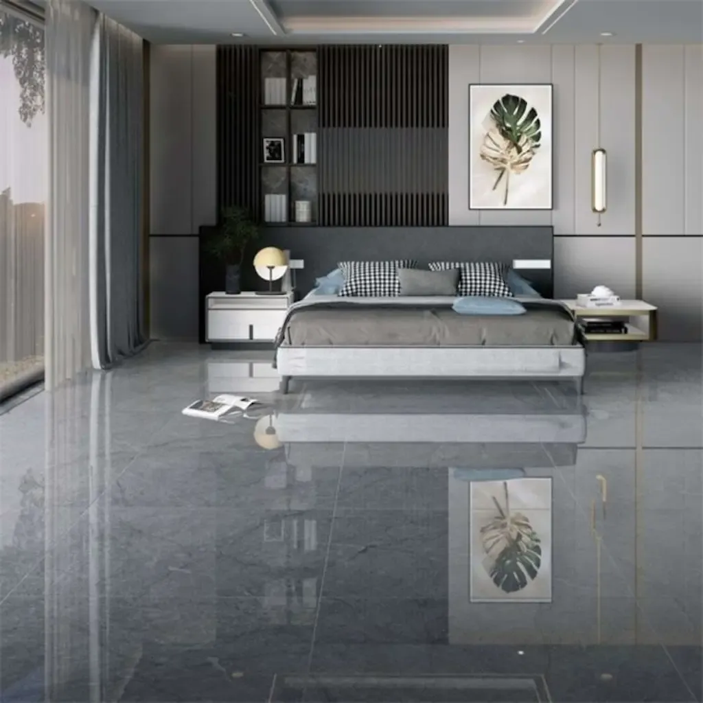 Gạch vân đá ốp lát phòng ngủ