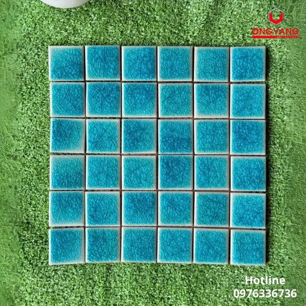 Gạch Mosaic gốm rạn