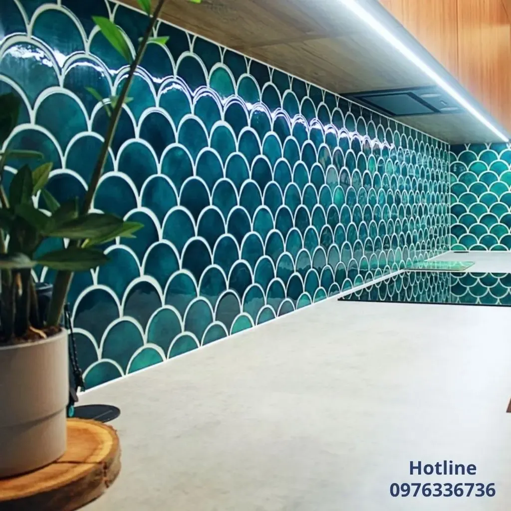 Gạch Mosaic ốp bếp