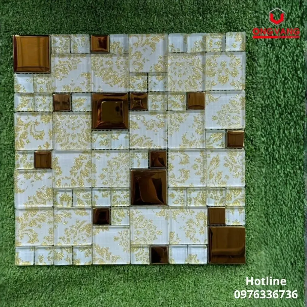 Gạch Mosaic thủy tinh