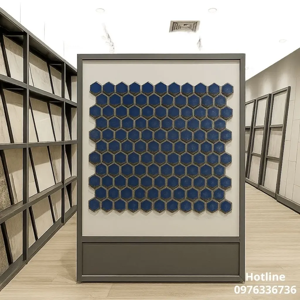 Gạch Mosaic lục giác