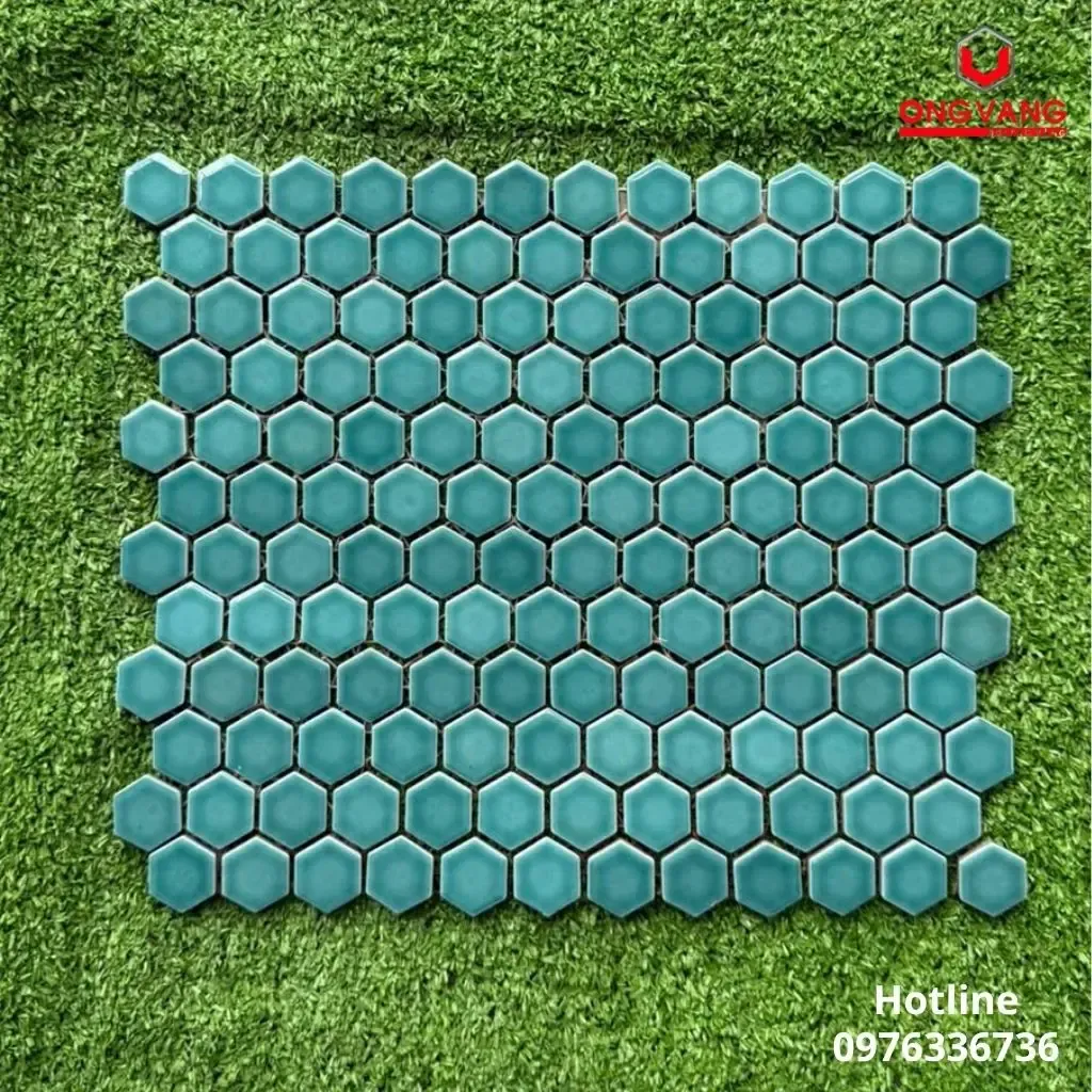 Gạch Mosaic lục giác