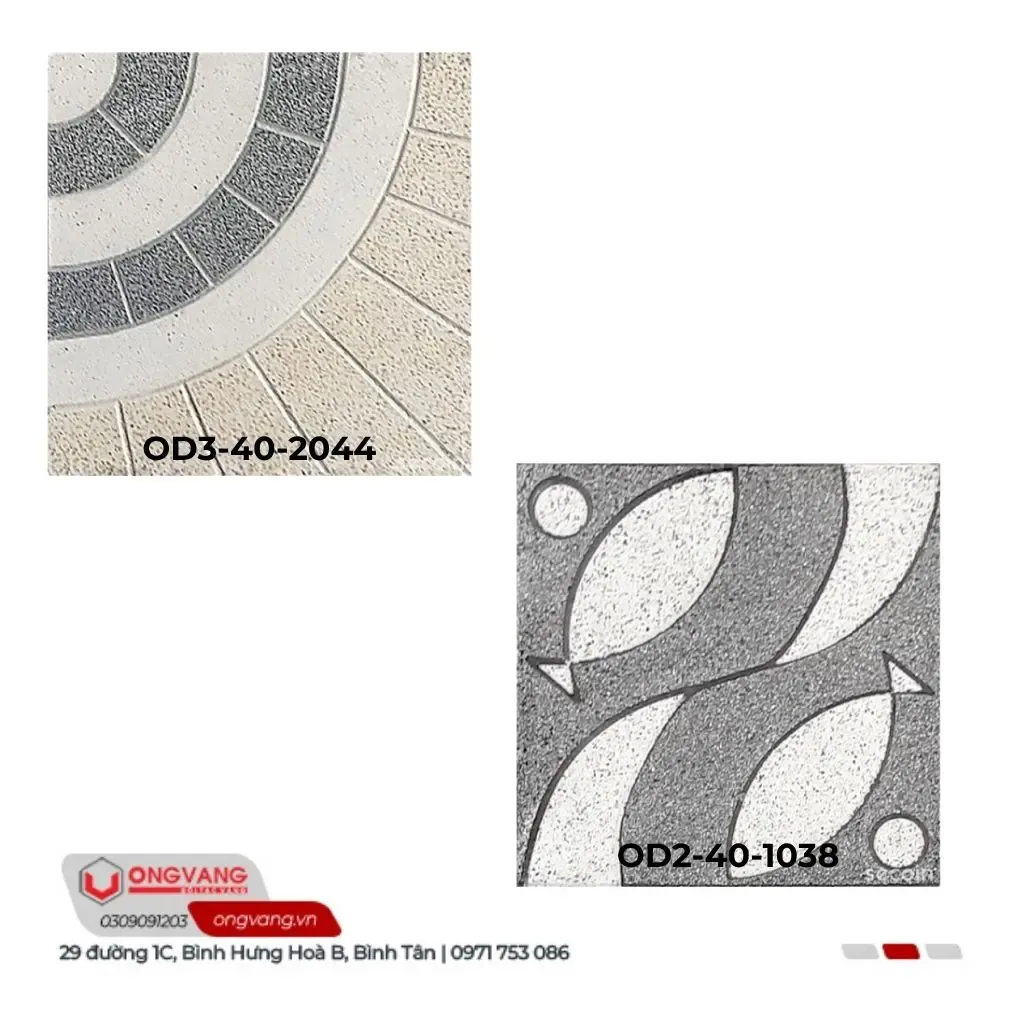 Gạch nghệ thuật ngoài trời