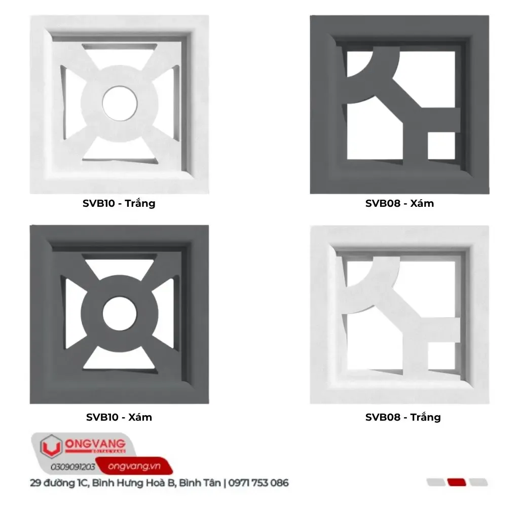 Ảnh phối cảnh gạch thông gió