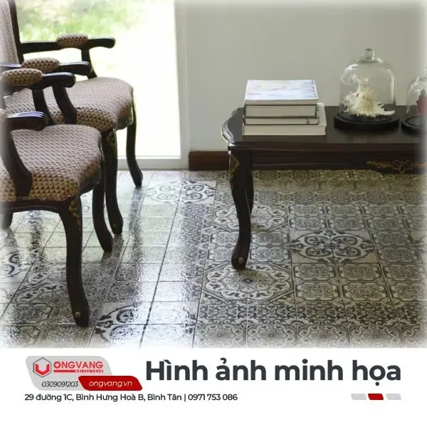 Phối cảnh gạch bông