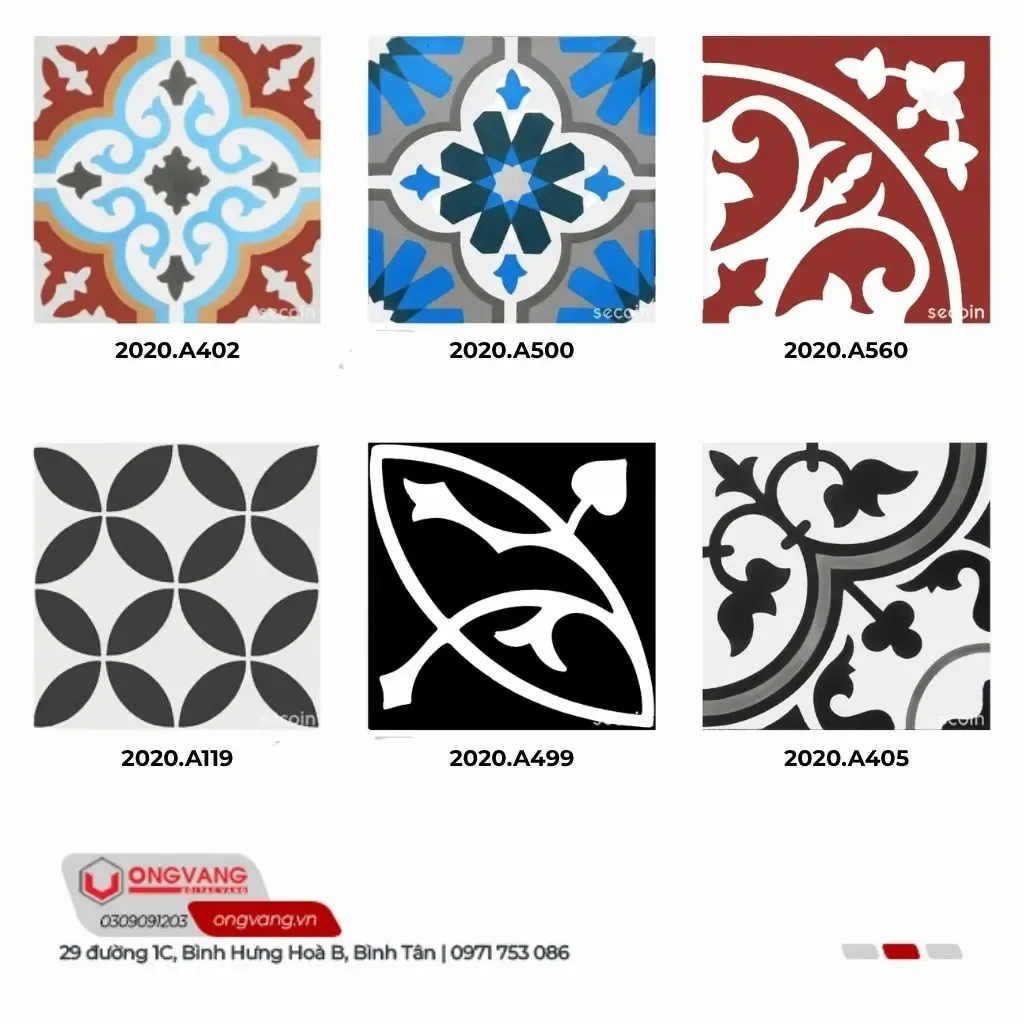 Ảnh các sản phẩm gạch bông