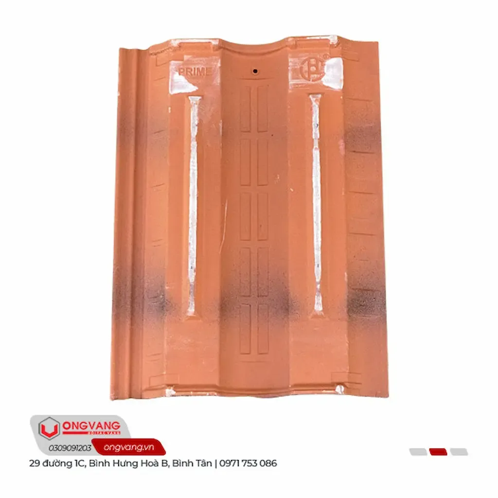 Mặt sau của ngói Hera