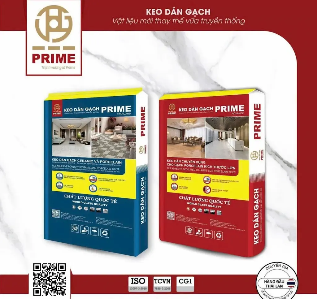 Keo dán gạch Prime